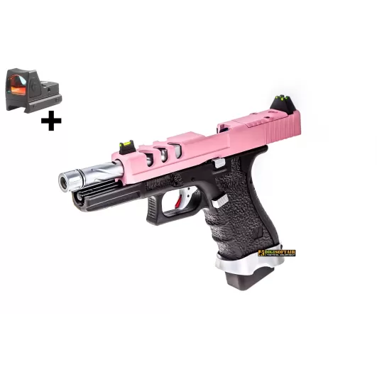Vorsk EU7-V Pink-Black, con red dot incluso