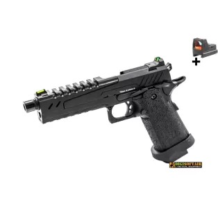 Vorsk Hi-Capa 5.1S Black color, red dot incluso
