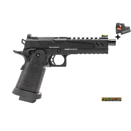 Vorsk Hi-Capa 5.1S Black color, red dot included