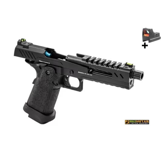 Vorsk Hi-Capa 5.1S Black color, red dot incluso