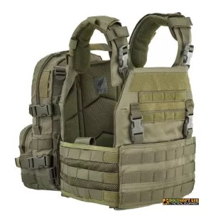 Vendita online Defcon 5 Plate Carrier con backpack Verde D5-BAV21 OD