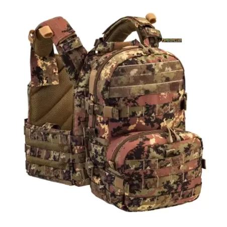 Vendita online Defcon 5 Plate Carrier con backpack Verde D5-BAV21 OD