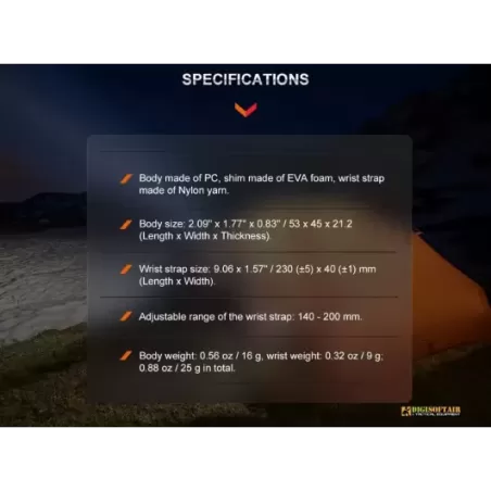 Fenix ALW-01 Wrist Flashlight Holder