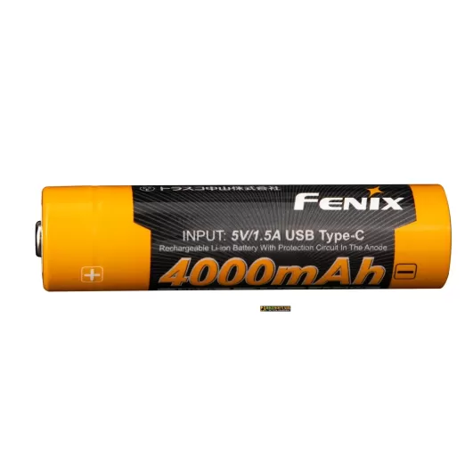 Vendita online FENIX Batteria Ricaricabile 18650 4000 mAh ARB-L18-4000U