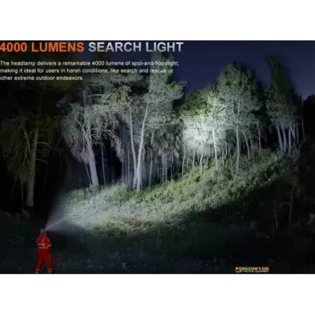 Fenix HP35R Professional Rechargeable Headlamp 4000 lumen