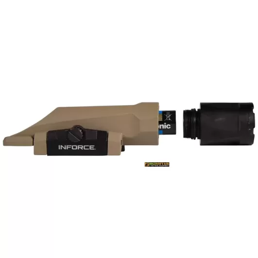 Inforce Tactical flashlight WMLx White gen 3 FDE, 1100 lumens