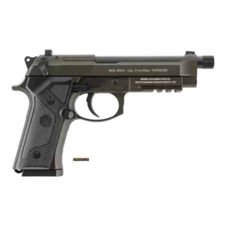 Beretta M9A3 Co2 4,5mm Green Black Full metal 5.8418 Beretta M9A3 Co2 4,5mm Green Black Full metal 5.8418