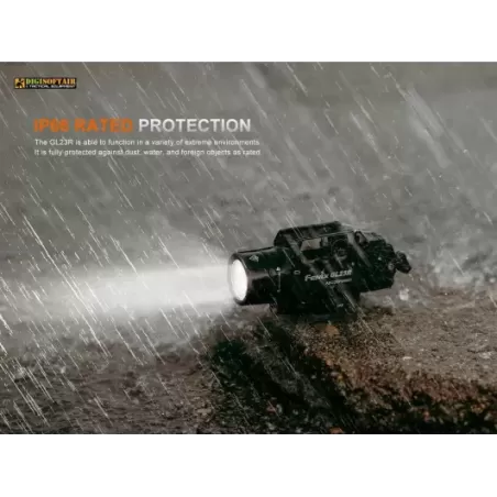 Fenix GL23 Tactical Light with Green Laser Sight 1200 lumens