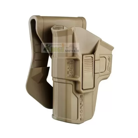 FONDINA SCORPUS LIVELLO 2 FAB DEFENSE x GLOCK 17/19/22/23 SABBIA