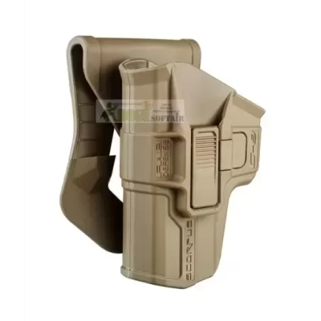 FONDINA SCORPUS LIVELLO 2 FAB DEFENSE x GLOCK 17/19/22/23 SABBIA