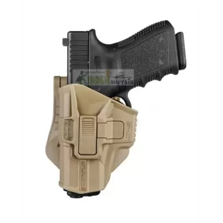 FONDINA SCORPUS LIVELLO 2 FAB DEFENSE x GLOCK 17/19/22/23 SABBIA