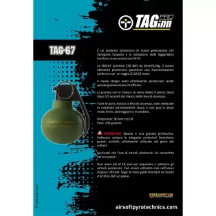 Buy TAGinn Tag-67, hand grenade withouth bb's 2
