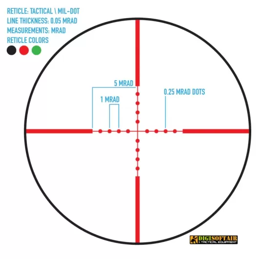 Firefield Tactical 8-32x50AO IR Riflescope FF13045