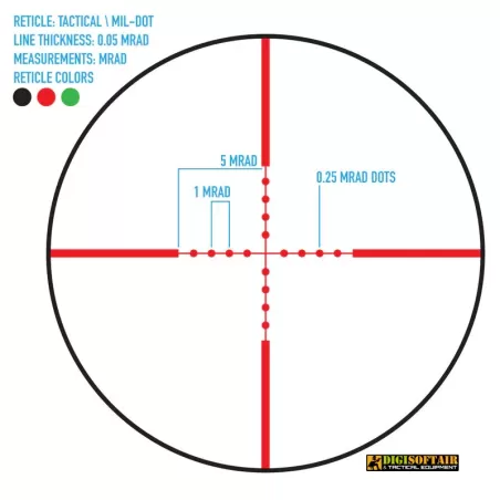 Firefield Tactical 8-32x50AO IR Riflescope FF13045