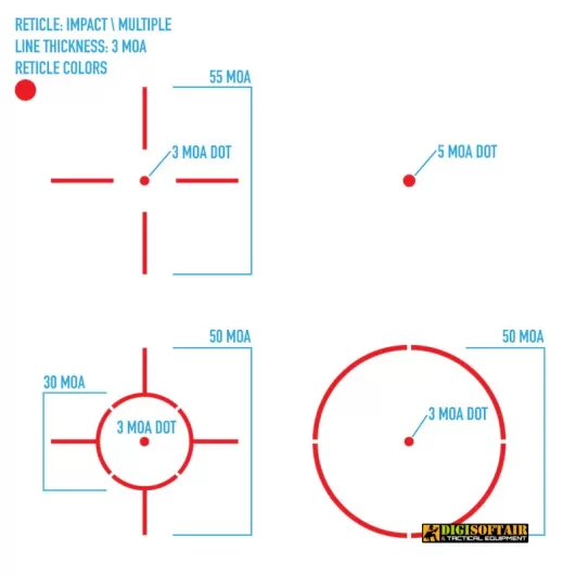 Firefield Impact Duo Reflex Sight FF26023