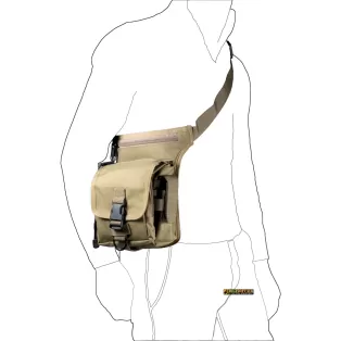 BLACK Cordura multi-pocket bag Vega holster Expedition 2B32N 2