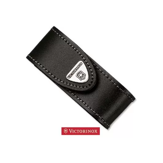 Buy Victorino Black leather sheath with velcro