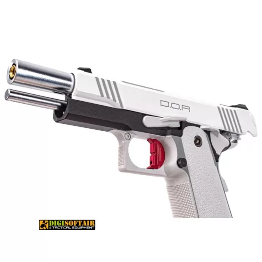 Tokyo Marui pistola Hi-Capa 5.1 D.O.R. White, gas blowback GBB