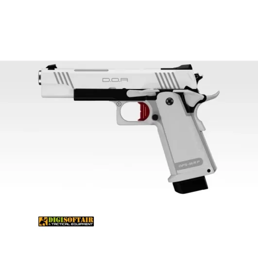 Tokyo Marui pistola Hi-Capa 5.1 D.O.R. White, gas blowback GBB