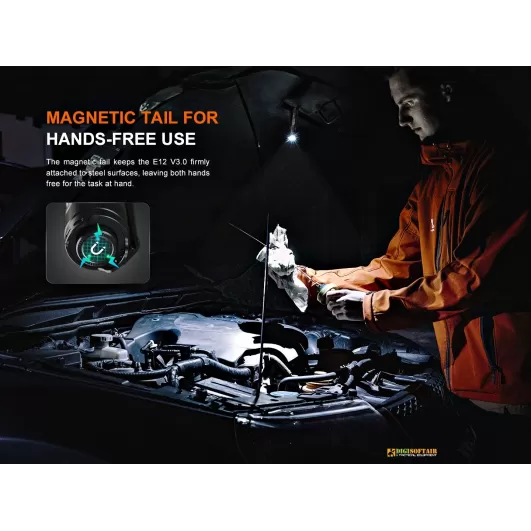 Fenix E12 V3.0 Torcia 200 lumen