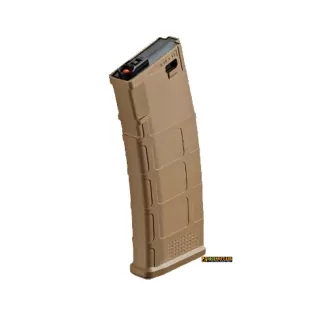 POSEIDON - 4-Pack M4 Poly Mag Mid-Cap Magazines 220 BBs - Dark Earth