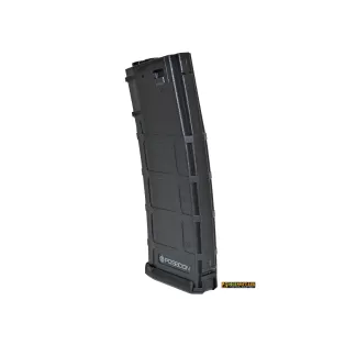 POSEIDON - 4-Pack M4 Poly Mag Mid-Cap Magazines 220 BBs - Black