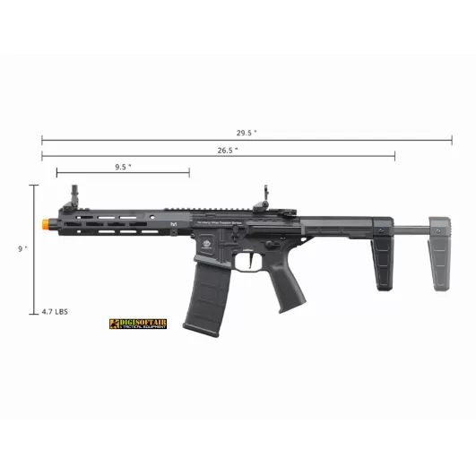 Poseidon - Avenger+ PDW M-Lok Medium (Medusa ETU) - Nero