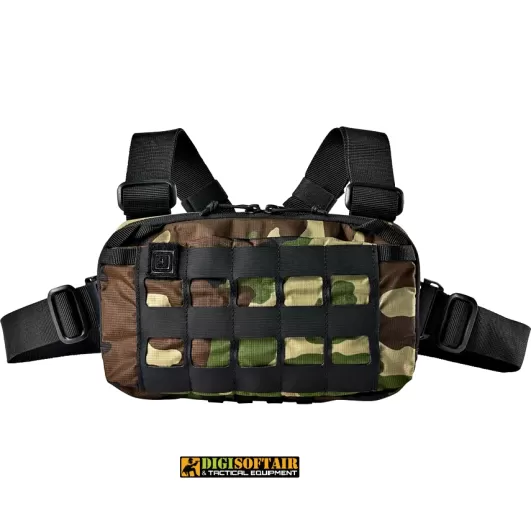 Woodland Camo Skyweight Survival chest pack