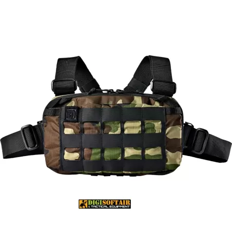 Woodland Camo Skyweight Survival chest pack