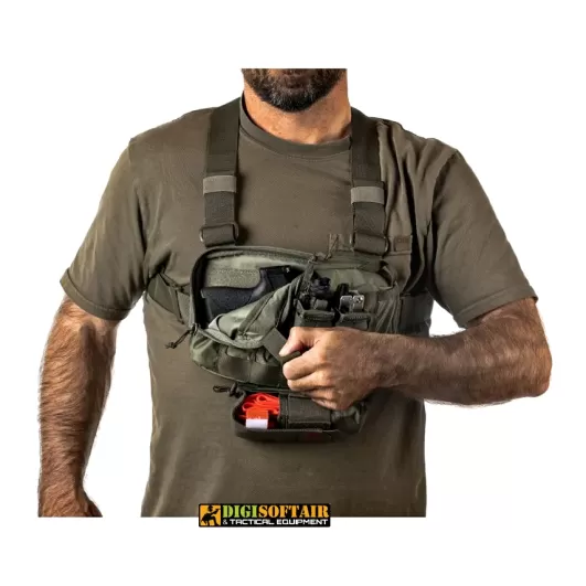 Woodland Camo Skyweight Survival Zaino pettorale