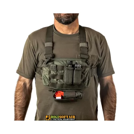 Woodland Camo Skyweight Survival chest pack