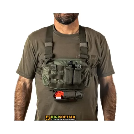 Woodland Camo Skyweight Survival chest pack
