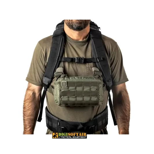Woodland Camo Skyweight Survival chest pack