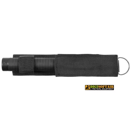 Carbon 26/53cm Telescope Baton with pouch MFH