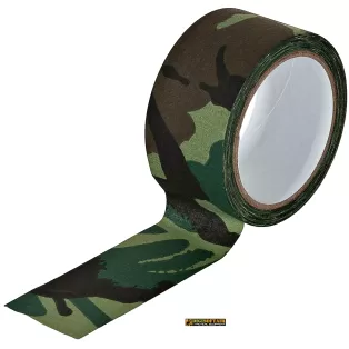 Nastro Mimetico Woodland Adesivo 10m MFH
