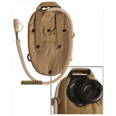 Miltec Coyote Pocket with Bladder 1 liter