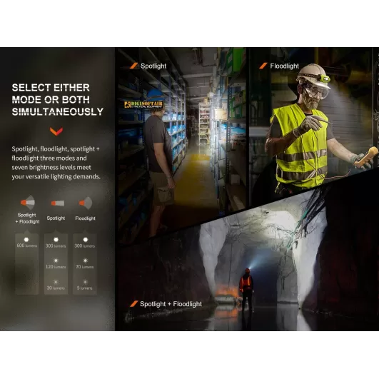 Buy FENIX Headlamp HL60R 950 lumens