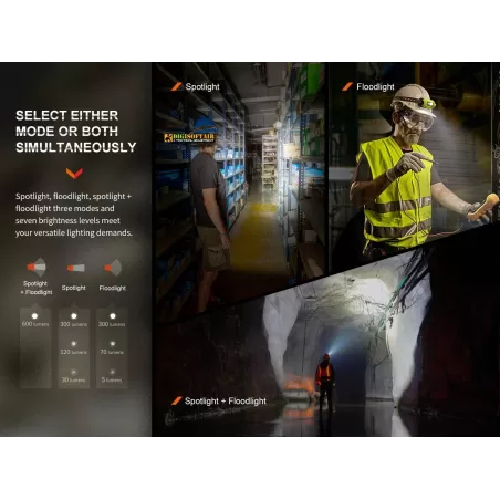 Buy FENIX Headlamp HL60R 950 lumens