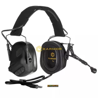 Opsmen Tactical Earmor M32 Plus Black Cuffie elettroniche