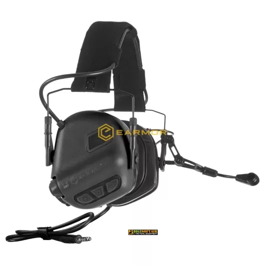 Opsmen Tactical Earmor M32 Plus Black Cuffie elettroniche