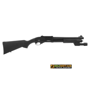 Vendita online Secutor Velites Ferrum S IX Nero Fucile a pompa a Molla Full metal sav0032 2