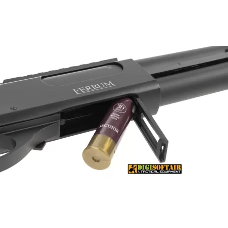 Vendita online Secutor Velites Ferrum S IX Nero Fucile a pompa a Molla Full metal sav0032