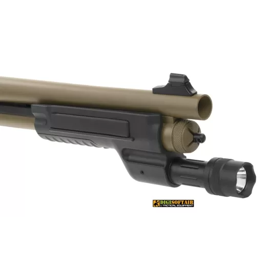 Vendita online Secutor Velites Ferrum S IX TAN Fucile a pompa a Molla Full metal sav0033