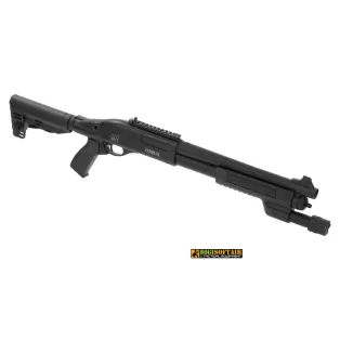 Secutor Velites Ferrum S VI Black Spring Shotgun Full metal SAV0034