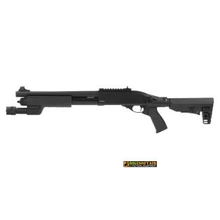 Secutor Velites Ferrum S VI Black Fucile a pompa a Molla Full metal SAV0034 2