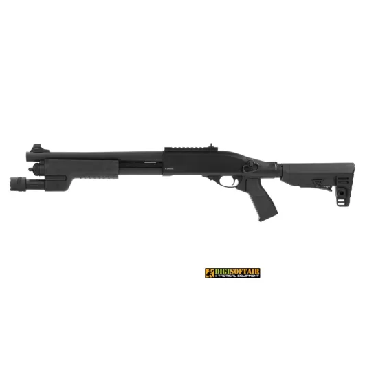 Secutor Velites Ferrum S VI Black Spring Shotgun Full metal SAV0034