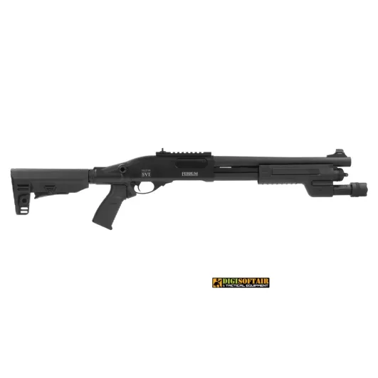 Secutor Velites Ferrum S VI Black Spring Shotgun Full metal SAV0034