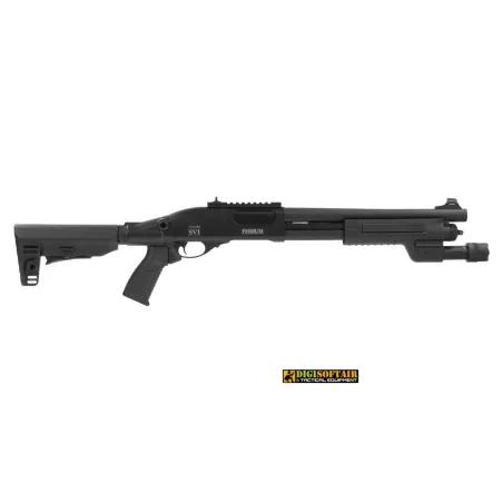 Secutor Velites Ferrum S VI Black Spring Shotgun Full metal SAV0034