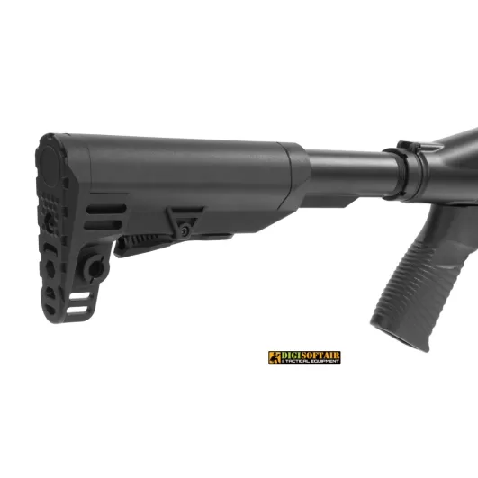 Secutor Velites Ferrum S VI Black Spring Shotgun Full metal SAV0034