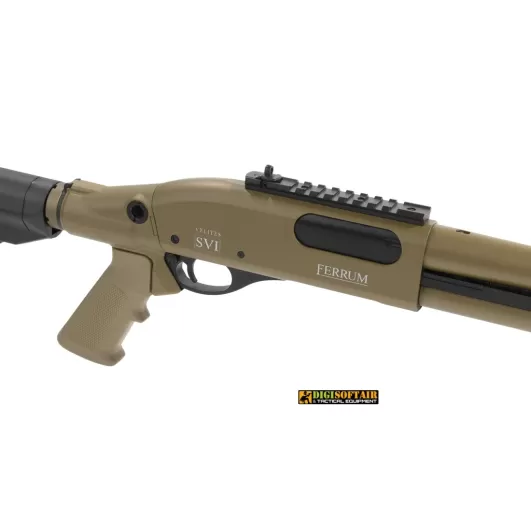 Secutor Velites Ferrum S VI Tan Fucile a pompa a Molla Full metal SAV0033